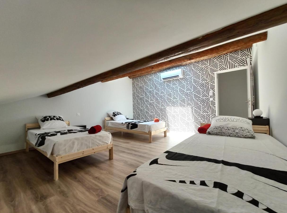 Colormix 3 Etoiles - 95M2 Plein Centre - Ensoleille Climatise Apartment Meze Ngoại thất bức ảnh